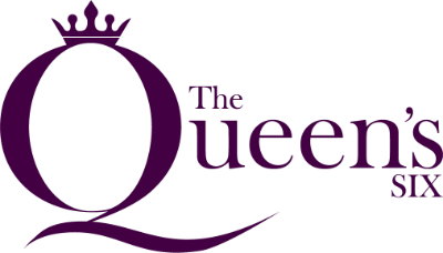 The Queen's Six header logo